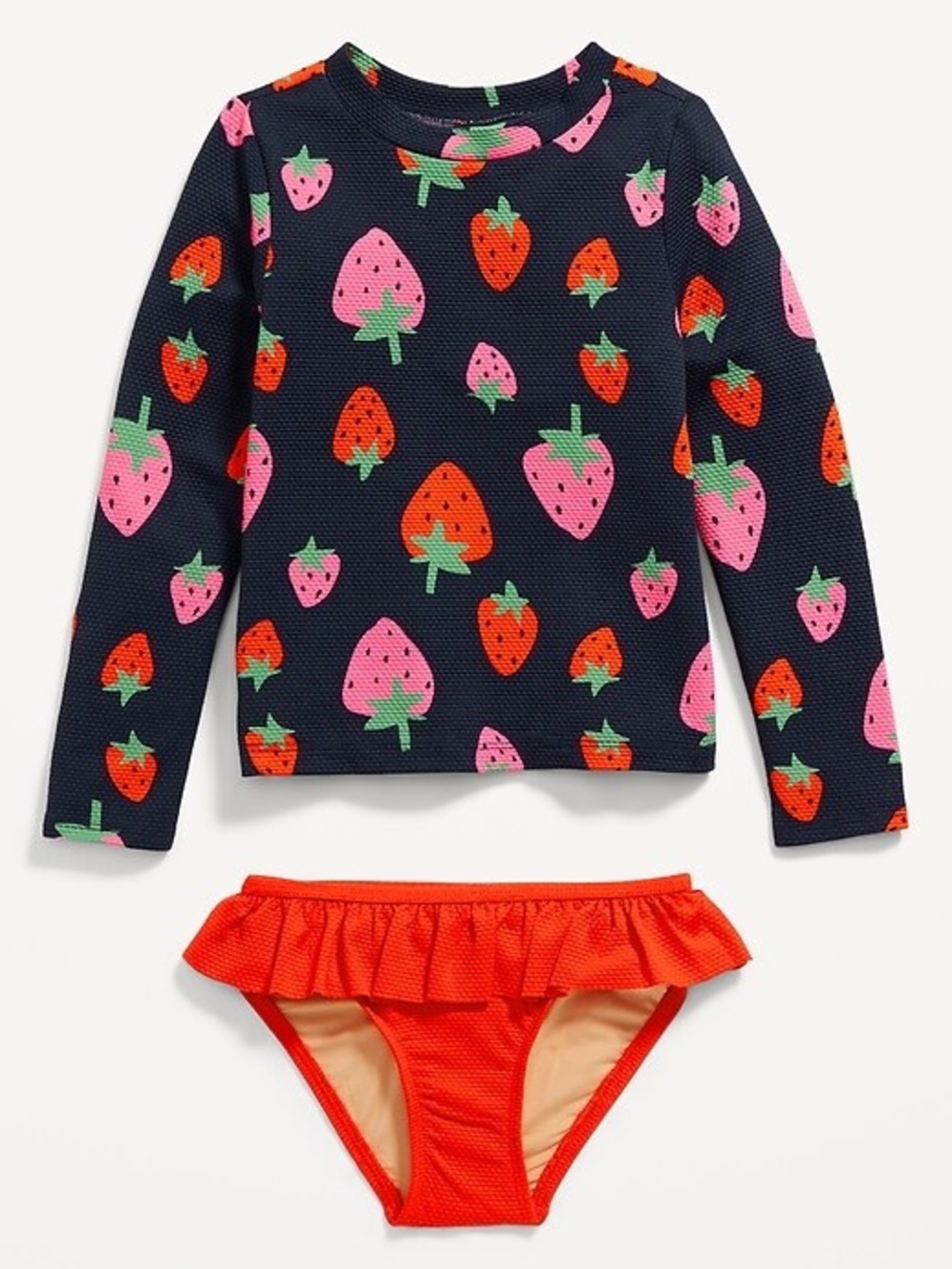 Old Navy Toddler Girl Ruffle-Trim Bikini Swim Set